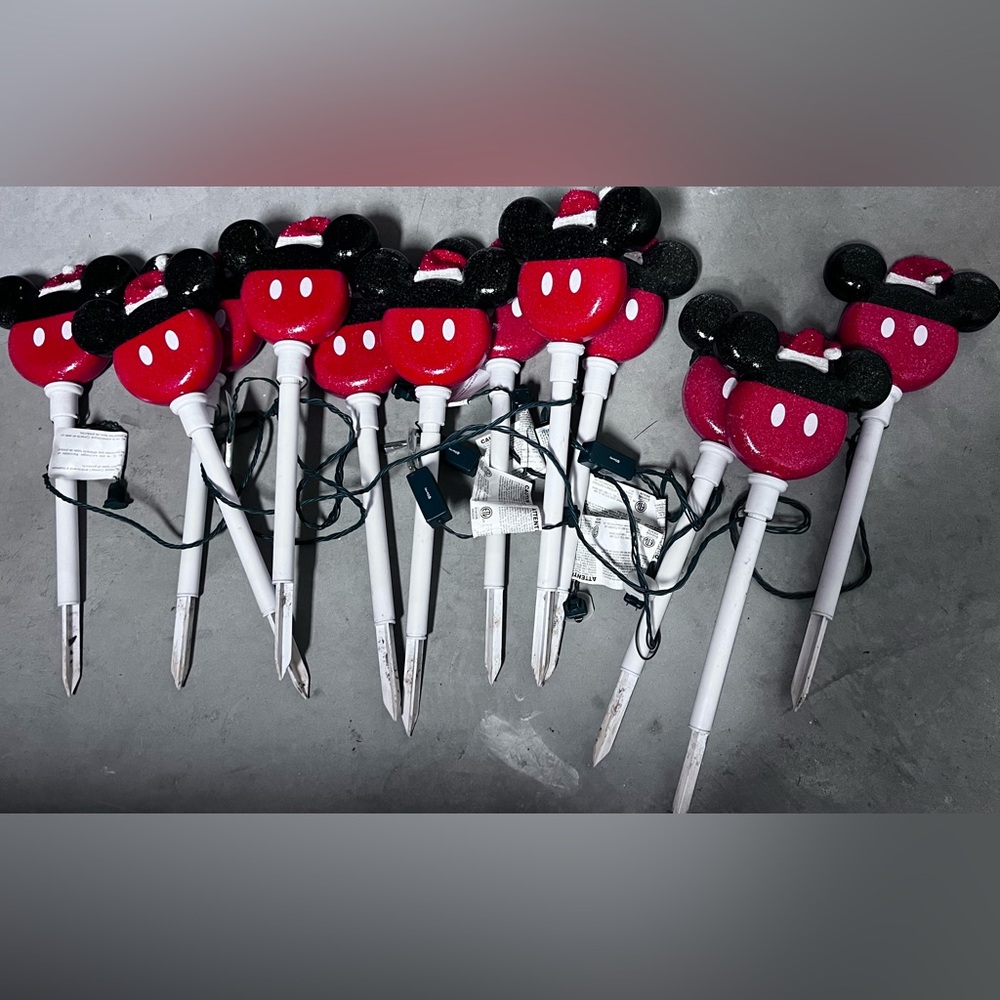 Disney magic holiday Mickey Mouse Color Motion Pathway Lights